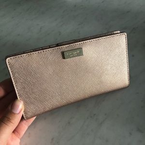 Kate Spade single snap wallet